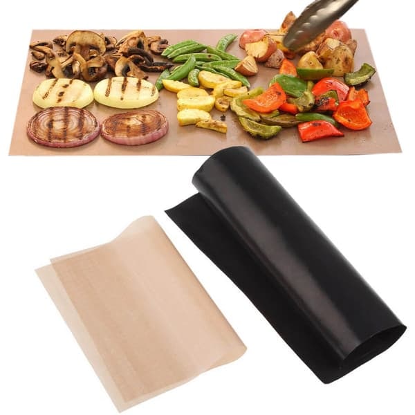 XJ Reusable Grill Mats | 2-Pack Non-Stick Grill and Baking Mats