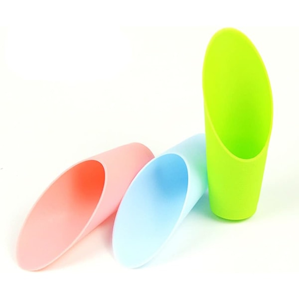 3-delt plastspand med spade, farverige graveværktøjer, praktiske spandspader til haveartikler, plantningsspade (tilfældig farve)
