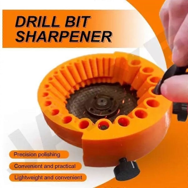 Drill Bit Sharpener Replacement Multipurpose Portable Drill Attachment Suitable Professional Angle Grinder Accessory Grinding Tool