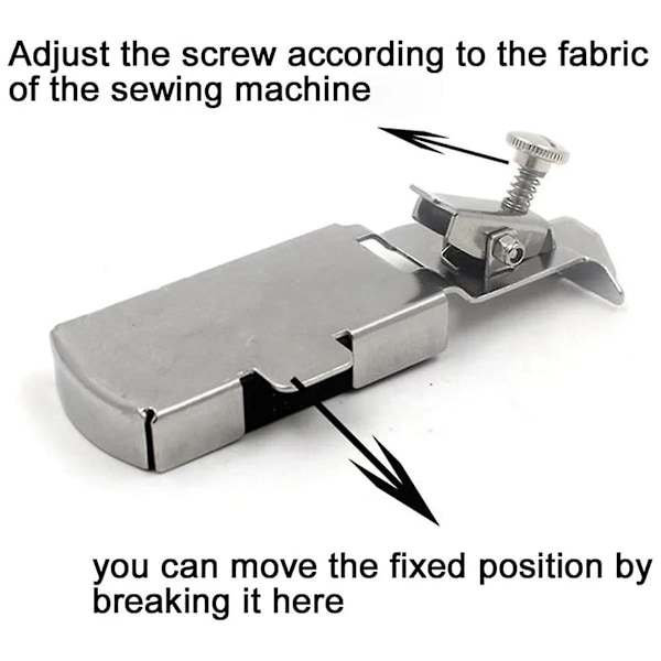 XJ-Magnetisk Sömsguide, Magnetisk Sömsguide för Symaskin, Sömsguide Linjal