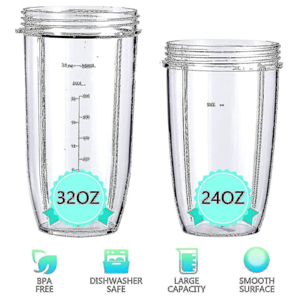 XJ-Blender-Ersättningsdelar för Nutribullet-mixers 600w/900w/pro