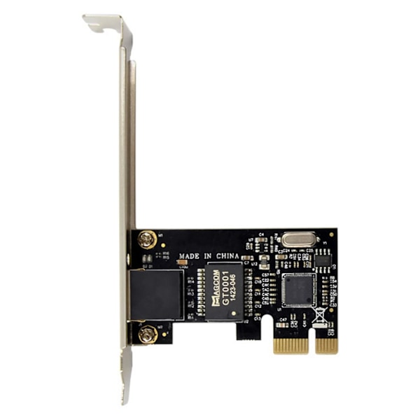 XJ-Pcie X1 Rj45 Server Gigabit Nätverkskort Rtl8111c Enkel Port 1000m Ethernet Adapterkort Nätverk C