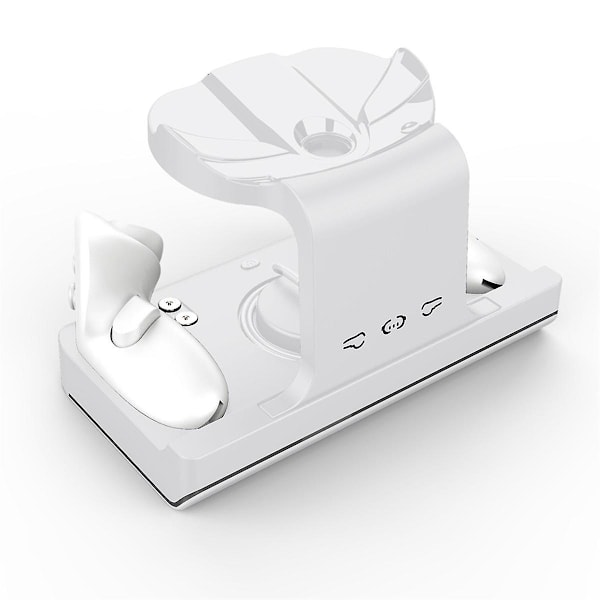XJ-Rgb Ladestasjon for 3 Vr-tilbehør Kontrollerladestasjon med Batteripakke Passer Elite Head