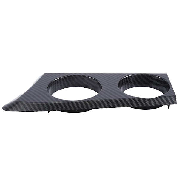 XJ-Auton keskikonsolin mukiteline hiilikuitukuvio juomateline 1-sarjalle E81 E82 E87