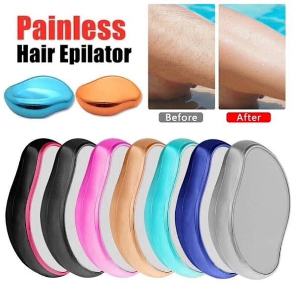 Hårfjernings-epilator Arm Ben Eraser SØLV sølv