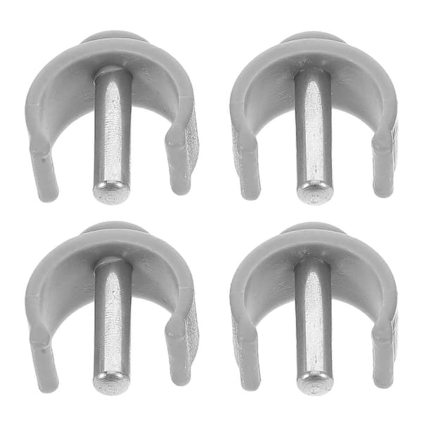 4pcs Replacement Crutch Handle Clamp Buckle Climbing Pole Clips for Walker Crutches and Cane Accessories Climbing Pole Clips