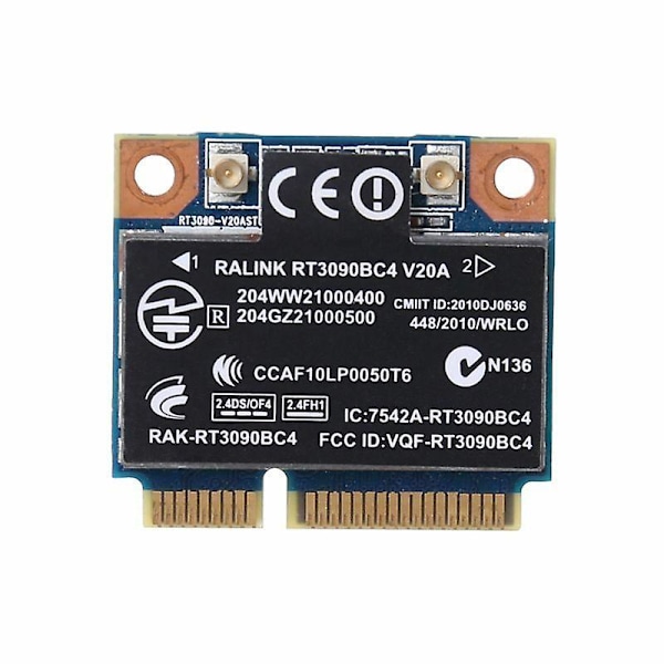 XJ-Trådløst Netværkskort 300m Wifi Wlan Bluetooth 3.0 Pci-e Kort Til Rt3090bc4 Probook
