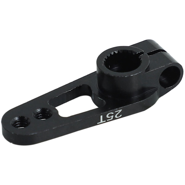 XJ-1st Aluminiumlegering 25t 31mm Styrarms Servo Horn För Rc Bil Crawler Delar, svart