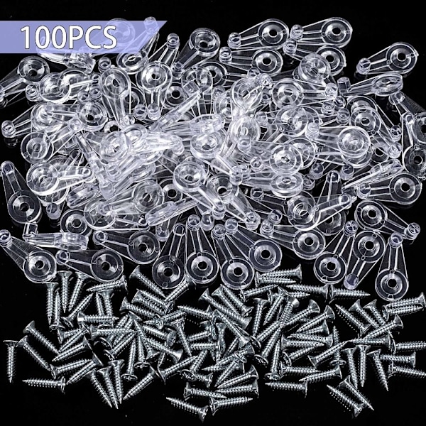XJ-100 stk Glassholder Klipp Glass Skap Klipp Dørpanel