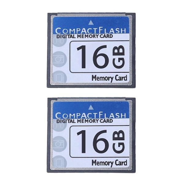 XJ-2x Profesjonelt 16gb Compact Flash Minnekort (hvit&blå)