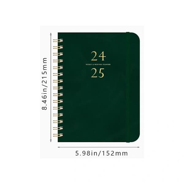 Agenda Bok Dagbok Ukeplanlegger ROSA Rosa