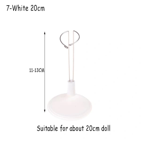 Dockfeste Stativholder 7-HVIT 20CM 7-hvit 20cm