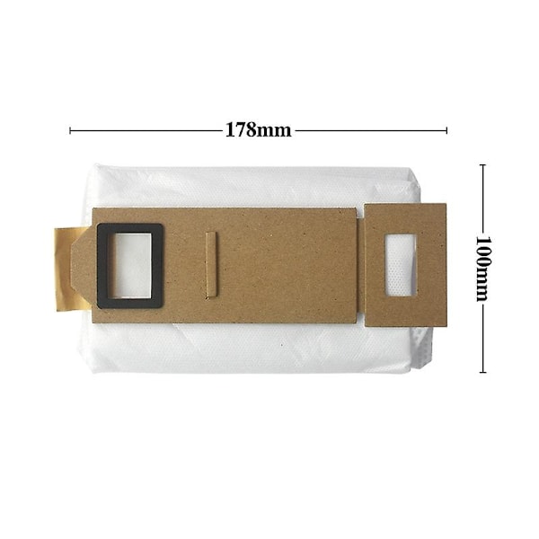 3 kpl Pölypusseja Xiaomi Roborock S7 T7s T7puls Imurille