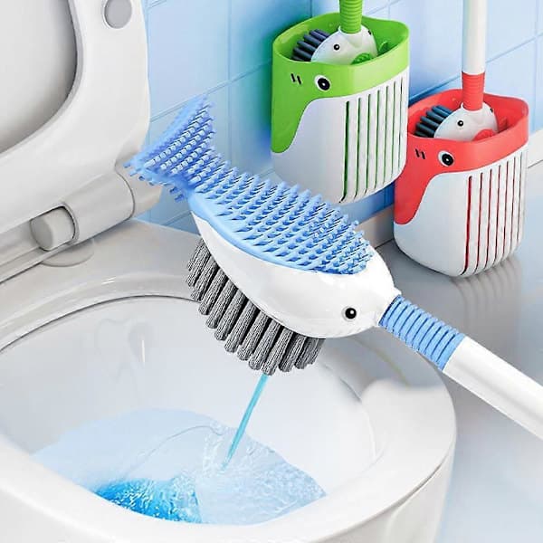 Seinään kiinnitettävä WC-harja imukupilla