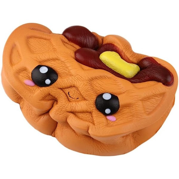XJ-Choklad Kawaii Blød Langsom Stigning Krydderier Brød Fluffy Dekomprimering Børnelegetøj