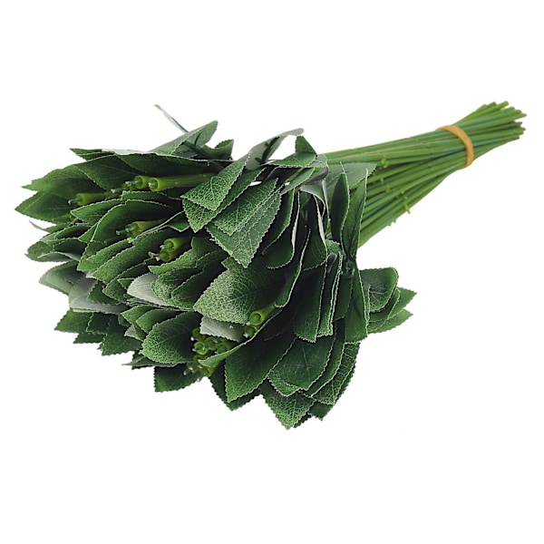 150 stk. Kunstige Fake Blomsterstilke Til DIY Håndlavet Buket Blomster Bladåre Bryllup Hjem Dekoration