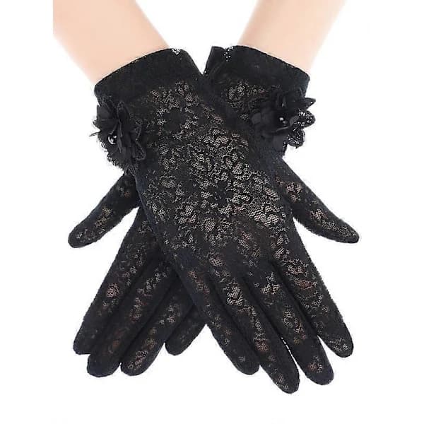 Fingerlösa handskar Eleganta damhandskar för bröllopsfest