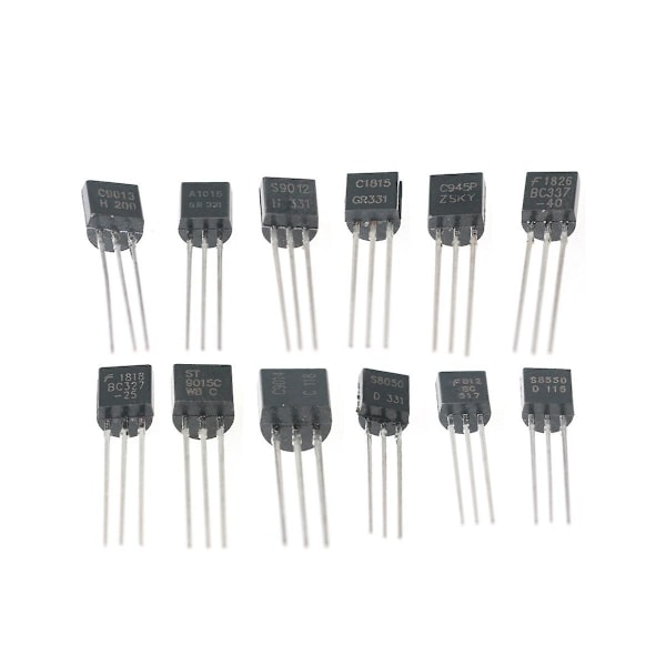 XJ-840st To-92 Diod Transistor Set 24 Specifikationer Transistor Kit