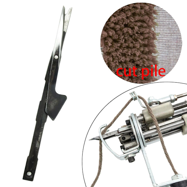 2x Sakser for Elektrisk Håndteppe Tuftingpistol Teppe Flokkmaskin