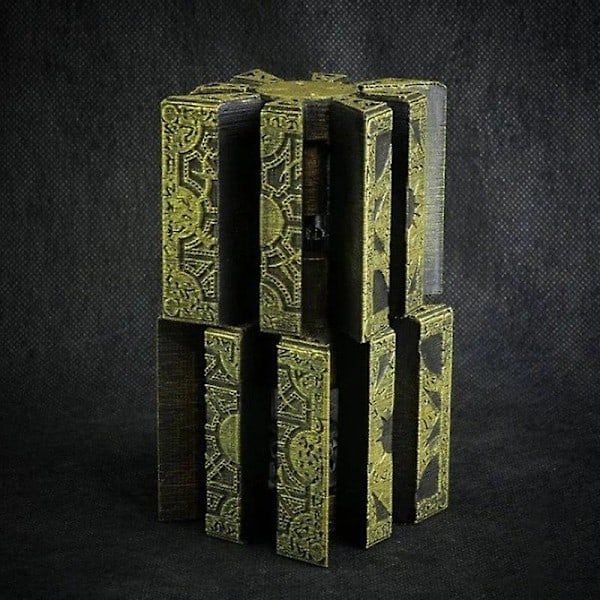 Workbox Lemarchandin Valitus -konfiguraatiolukolla Hellraiser-koristeesta