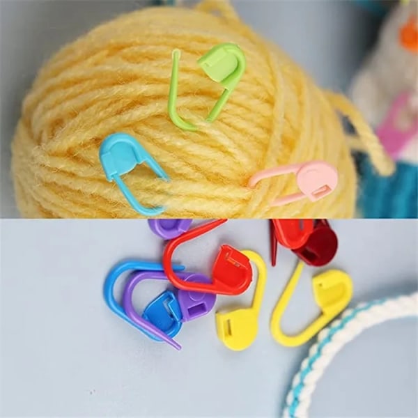 XJ Stitch Markers and Blunt Needles - Perfect for Knitting and Crochet