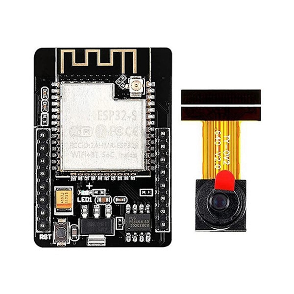 XJ-Esp32-cam Wifi + Bluetooth Modul Kameramodul Utvecklingskort Esp32 Med Kameramodul Ov2640 2