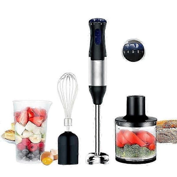 4-i-1 Stavmixer Hackare Kök Elektrisk Handmixer