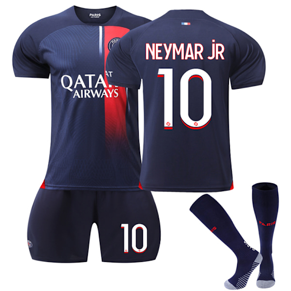 Paris Saint-Germain Fotbollströja för Barn, Nr 10 Neymar, 23-24 No.10