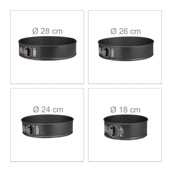 XJ-Springform set med 4