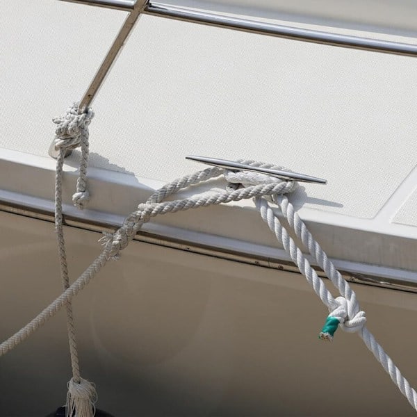 Kraftig Rebklampe Fortøjningsklampe til Båd Marine Åben Base Rustfrit Stål Kajakklampe til Brobåde 316
