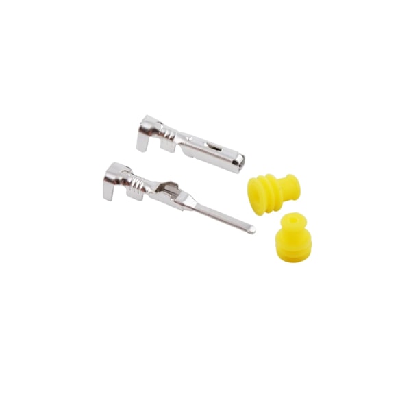 XJ-10 Kit Vanntett Elektrisk Kontakt 1,5 mm Serie Terminaler Vannresistent (2 Stift)