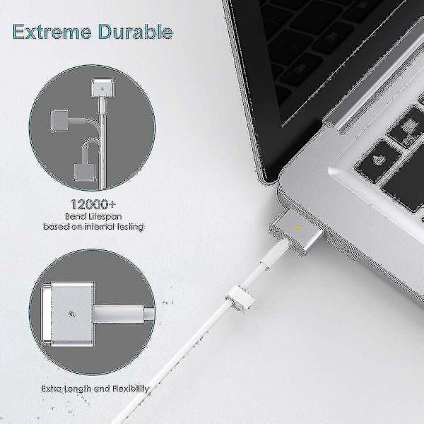 85W MagSafe 2 Strömadapter Laddare för MacBook Pro 13 15 Tum Retina-EU