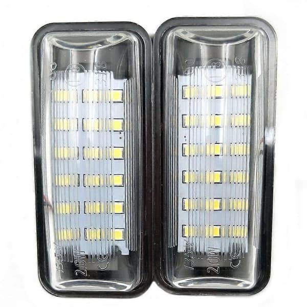 2X LED-nummerskiltlys for FT-86 GT86 BRZ Forester