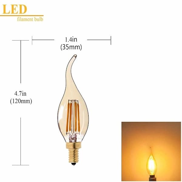 1 st Kristall LED-lampa