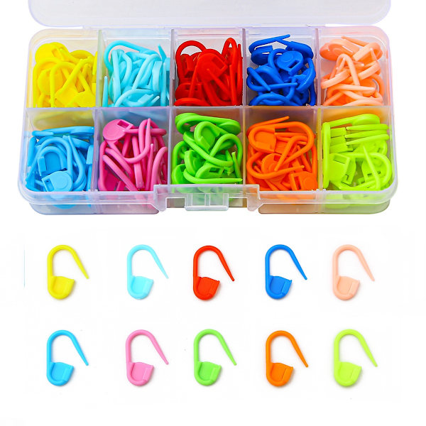 XJ Stitch Markers and Blunt Needles - Perfect for Knitting and Crochet