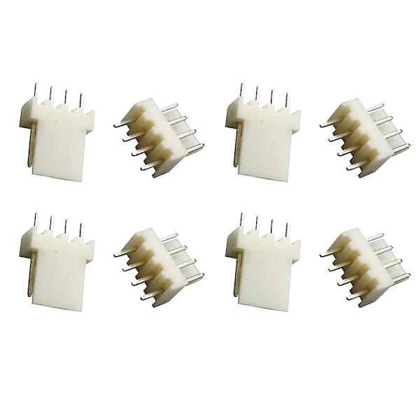 XJ-50st Kf2510 Kontakt 2.54mm Hane Stiftlist 4pin Fläktkontakt För Asic Miner Antminer S9 Z9 Z15