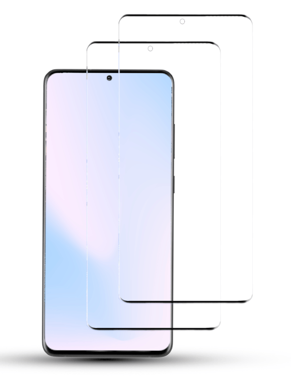 2-Pack Samsung S21 ULTRA 5G Screen Protector - Tempered Glass 9H - Super Quality 3D