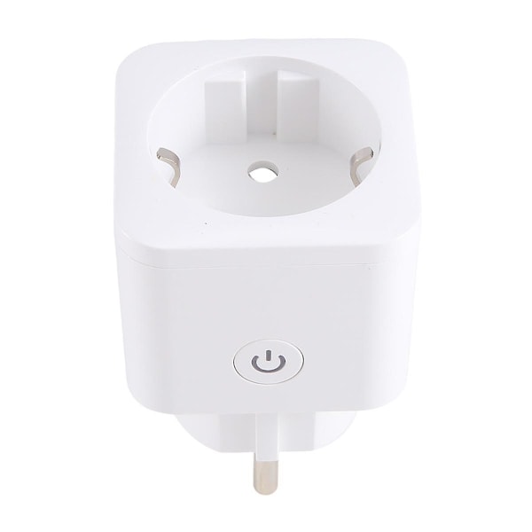 XJ-EU-stik 16A med Graffiti Wifi Smart Socket U-stik Fjernbetjening Timer Tænd/Sluk-kontakt