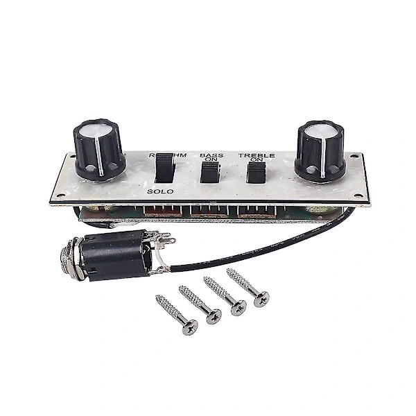 Förmonterad Breddplatta Lastad S Kopplingsschema Gitarr Kretskort Stränginstrument