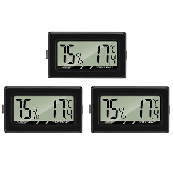 Digitalt termometer og hygrometer for drivhus[pl]