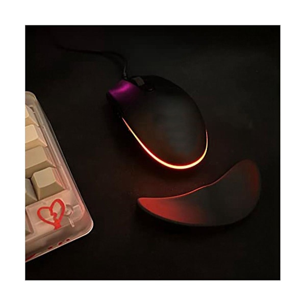 XJ-Ergonomisk Muse Håndledsstøtte Glidende Håndledspude Bevæger Sig Med Musen, Lindrer Håndledssmerter & Forebygger C