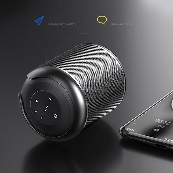 XJ-Trådlös Bluetooth-högtalare Subwoofer Minispelare Utomhus Bärbar Hög Volym Mobiltelefon Liten S