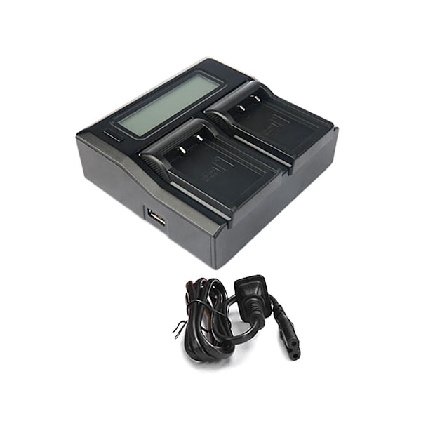 XJ-Np-w126 Batteri Dobbelt Oplader Smart Digital Oplader Til Xt3 X100v Xt200 Xt30 Xa7 Kamera Batteri Ch