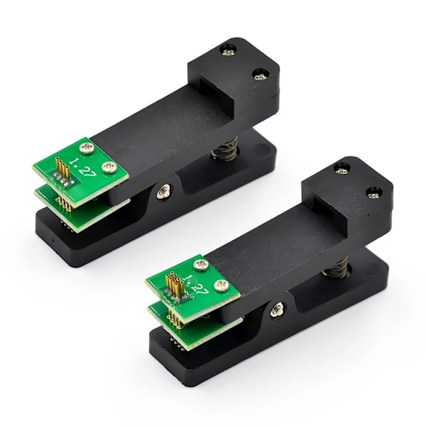 2.54 2.0 1.5 1.27 1.25 100mil 50mil 3P 4P 5P 6P 7P 8P 9P 10P PCB Clip Clamp Fixture Probe Pogo Pin Nedladdningsprogram Bränn