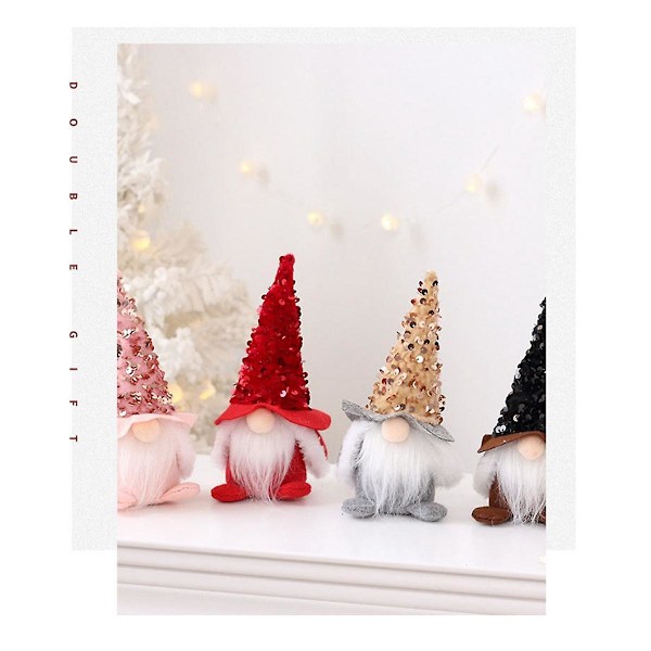 18 cm Gnome Jule Ansiktsløs Dukke God Jul Hjemmedekorasjon Navidad Natal Gave Til Nyttår