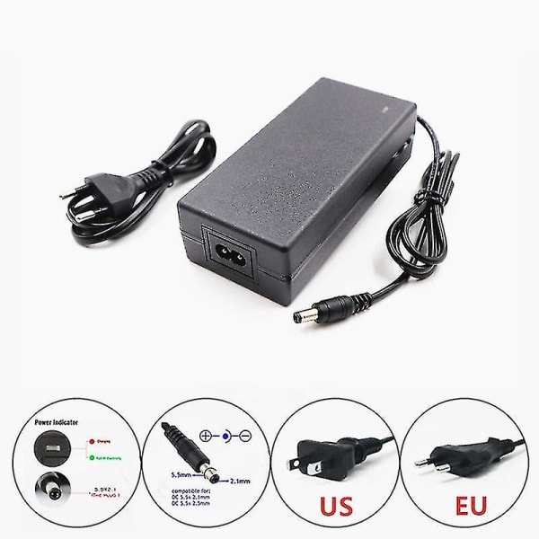 XJ-48V Litiumionbatteri 58Ah 1000W 13S3P 18650 Li-ion Batteripakke for 54.6V Elsykkel Elsykkel Scooter med BMS + Lader LaderX1