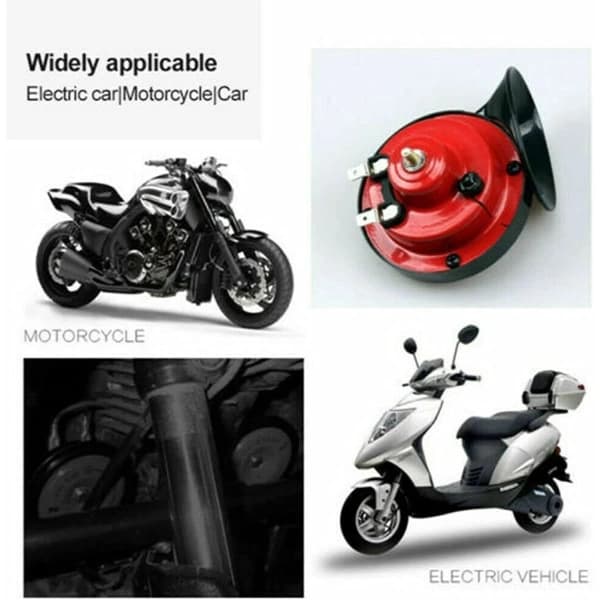 12V 300dB Super Toghorn til Lastbiler, Biler, Både & Motorcykler[JUN]