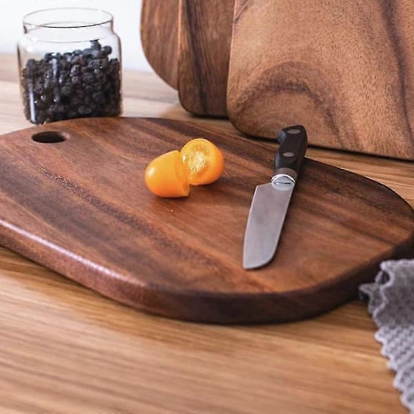 Cutting Boards, Walnut Cutting Board for Household, Solid Wood Cutting Board, Fruit Cutting Board 22.