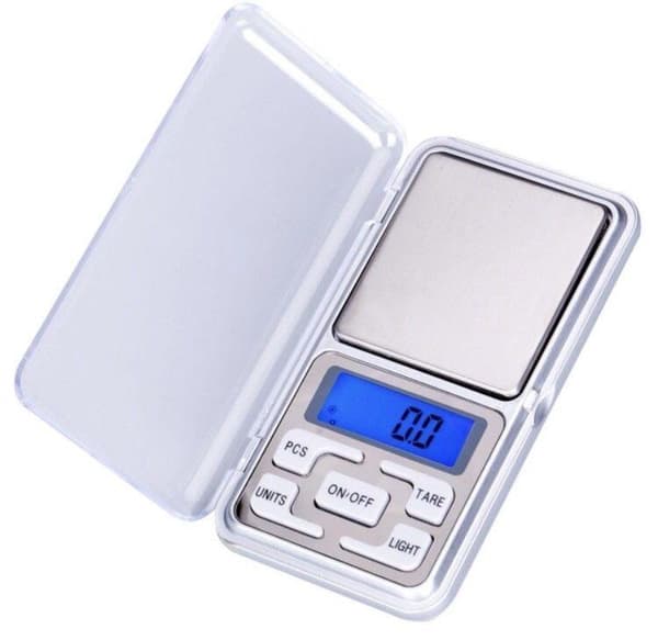 Taskuvaaka, digitaalinen taskukokoinen vaaka, koruvaaka 0,01 - 200g