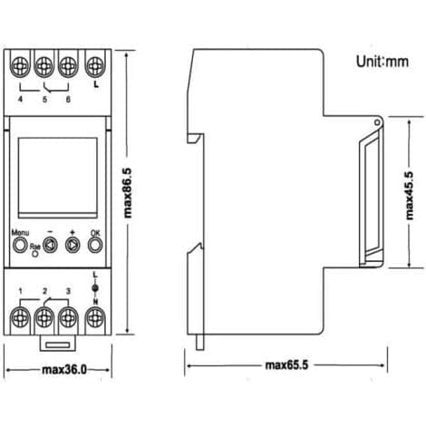 AHC822 to-kanals timer, 220V, 7 dager, 24 timer, Programmerbar, elektronisk digital LCD-bryter, digital klokke